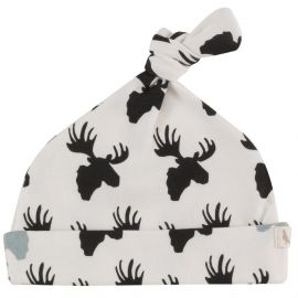 Babymutsje - Eland black & white