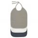 Set van 3 slabbetjes - Olive/milky/navy