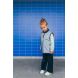 Omkeerbare bodywarmer Jules - Blue Grey - Kids