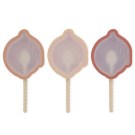 Set van 3 ijsjesvormen Lemon - Rose Mix