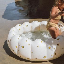 Opblaasbaar zwembad Shell - Small - Lemon