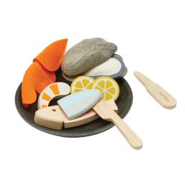 Zeevruchten schotel - Plan toys